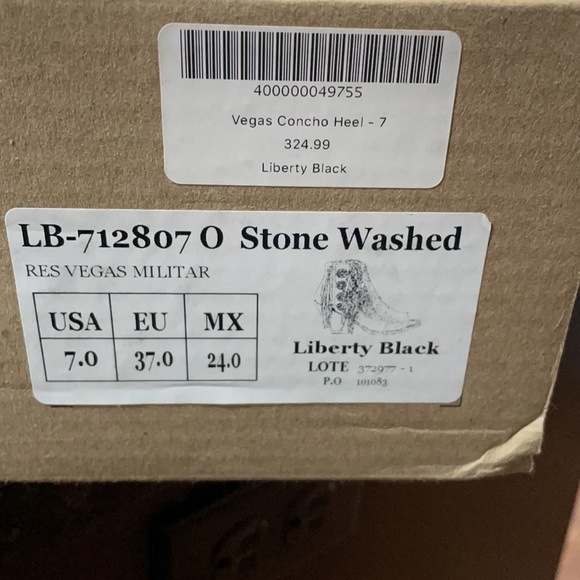 Liberty Black Vegas Concho Booties - Picture 4 of 4